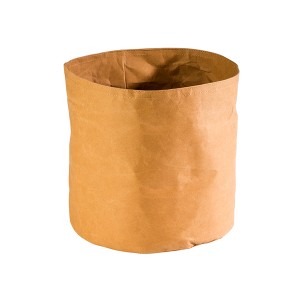 Kraftpapier broodmand "Paperbag" beige 240x240mm